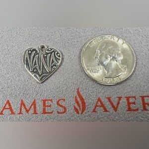 James Avery Nana Charm 92.5 silver
